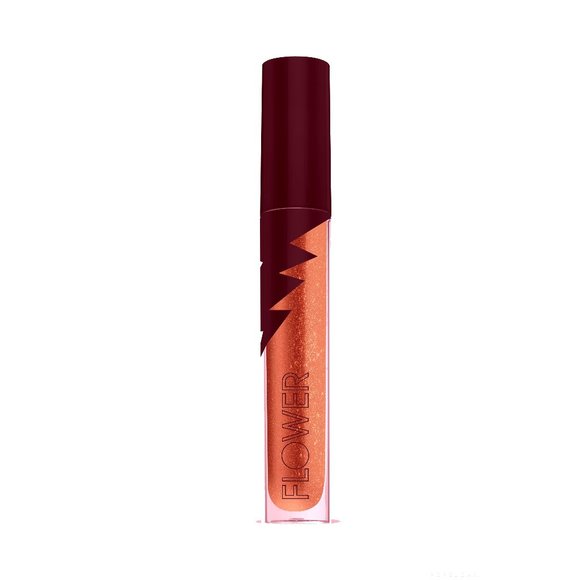 FLOWER Miracle Matte Metallic Liquid Lip Color Bronze Addiction .176 oz NEW - Picture 1 of 4